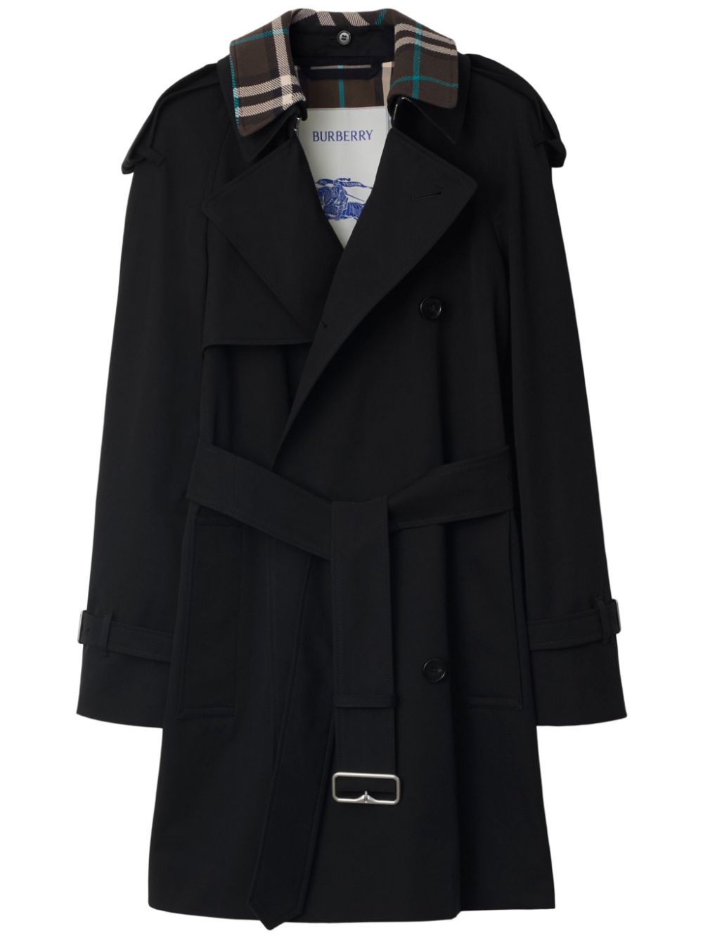 Burberry Women's Detachable-Collar Trench Coat