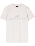Balenciaga Women's T-Shirt With Logo