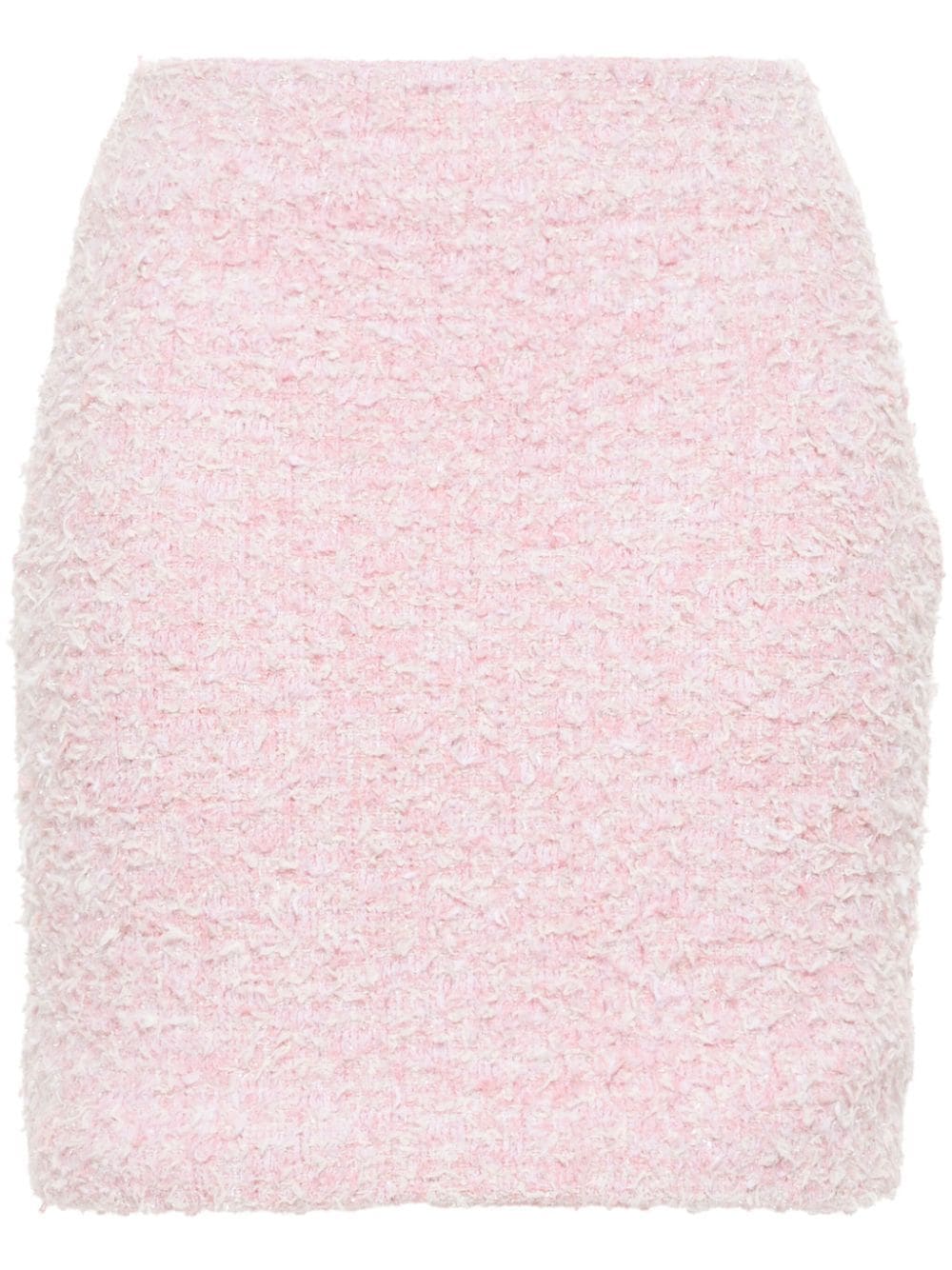 Balenciaga Women's Tweed Bouclé Mini Skirt