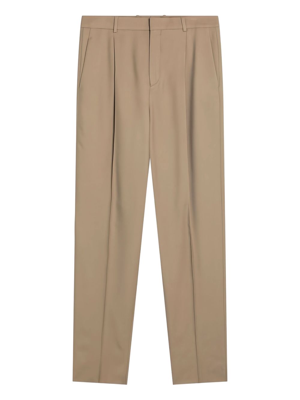 Saint Laurent Men's Pressed-Crease Trousers