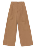 Chloã© Cotton Wide-Leg Trousers