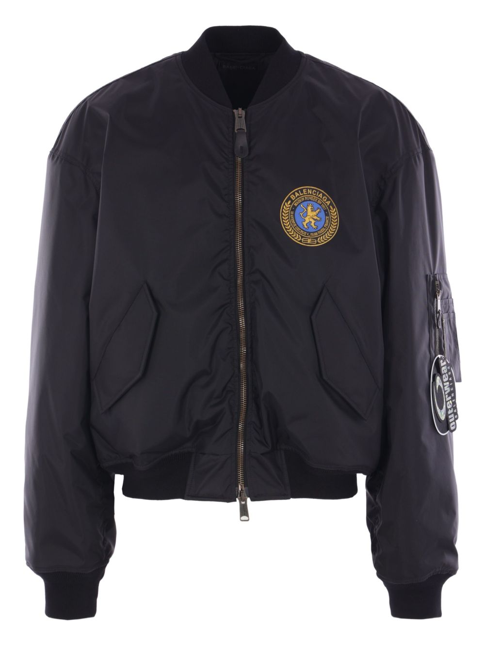 Balenciaga Men's Zip-Up Jacket