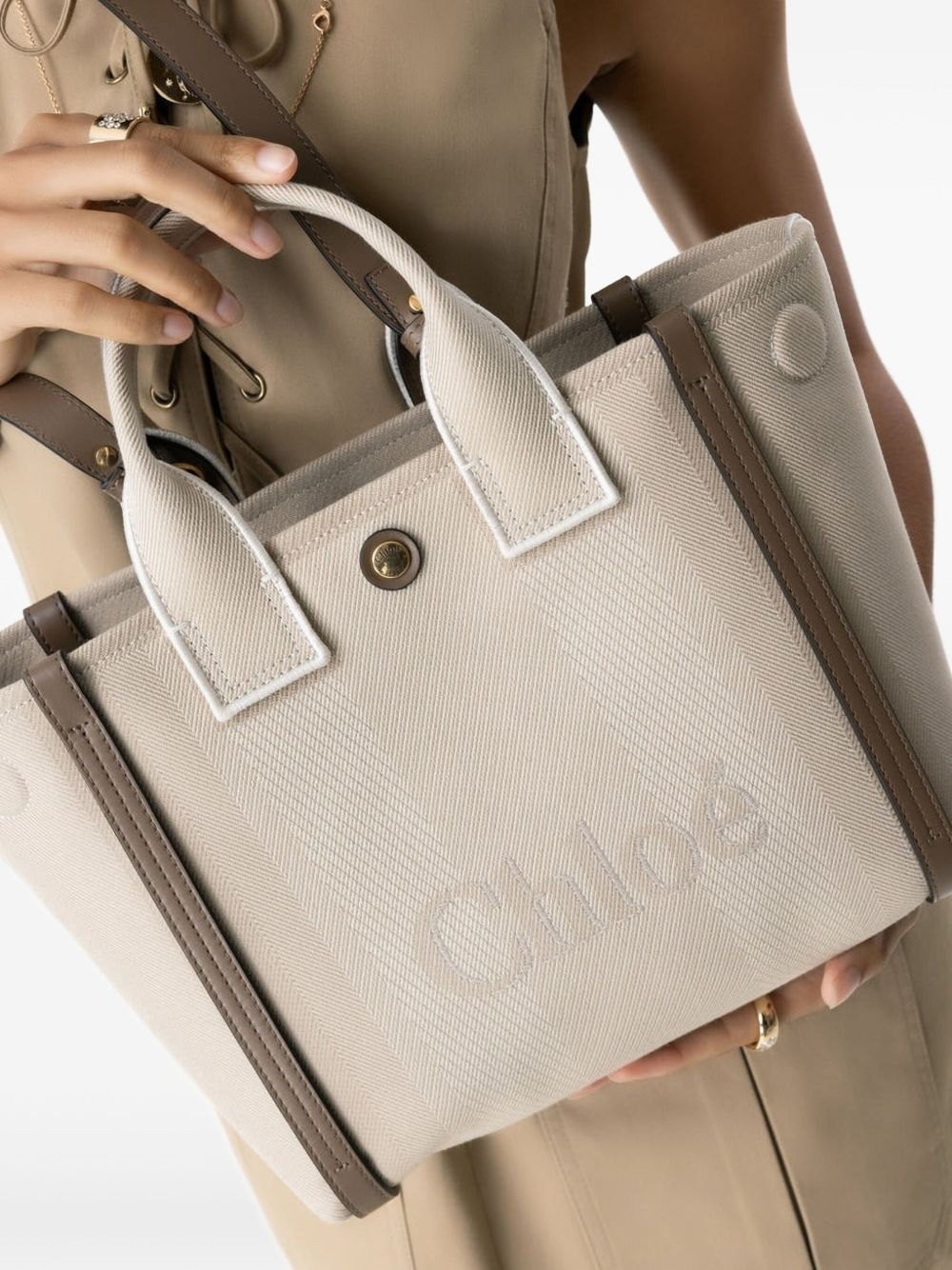 Chloé Women's Carry Canvas Tote Bag