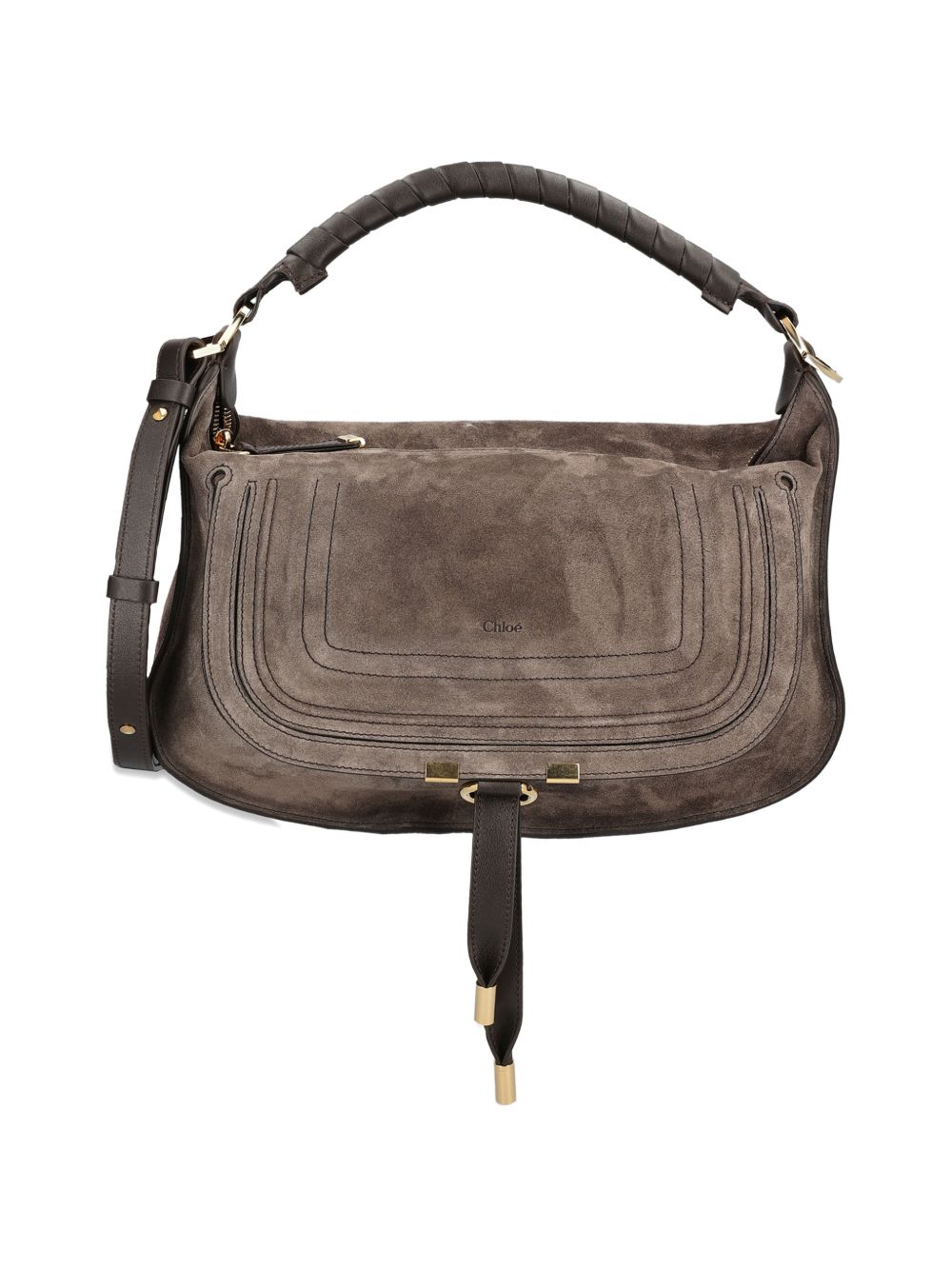 Chloé Women's Marcie Suede Shoulder Bag