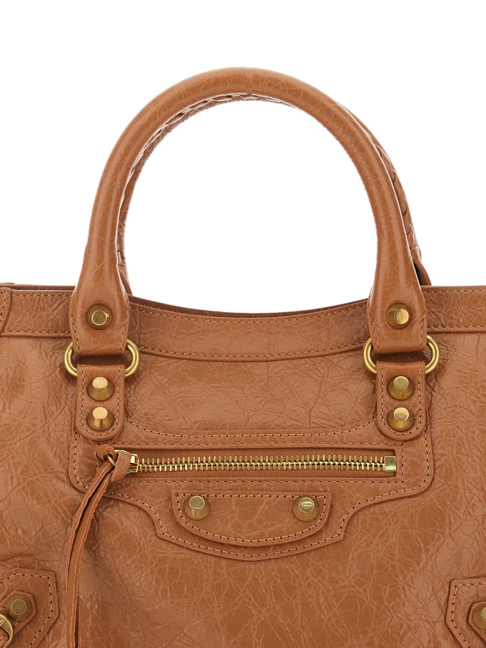 Balenciaga Women's Le City Small Women's Camel Bag