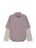 Balenciaga Men's Checked Cotton Shirt