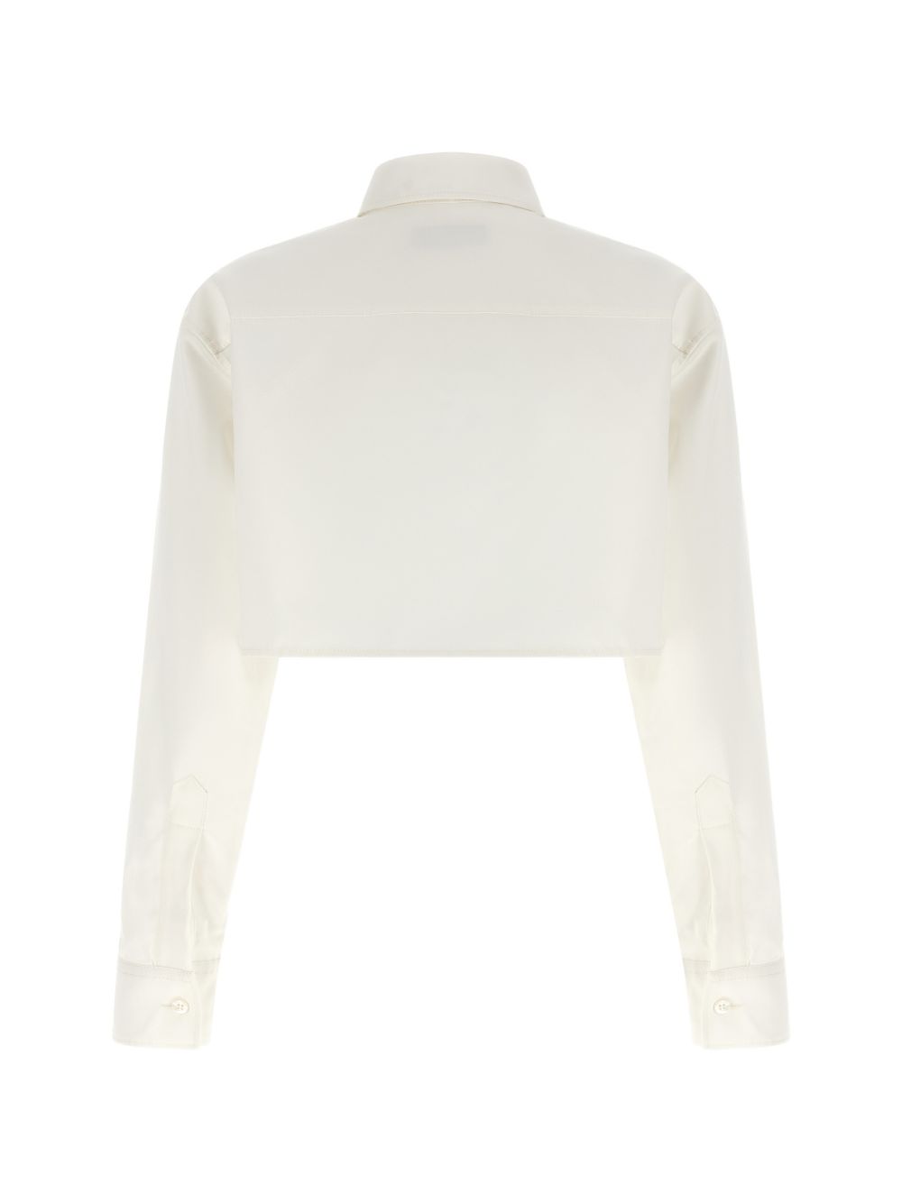 Balenciaga Women's Cotton Cropped Shirt