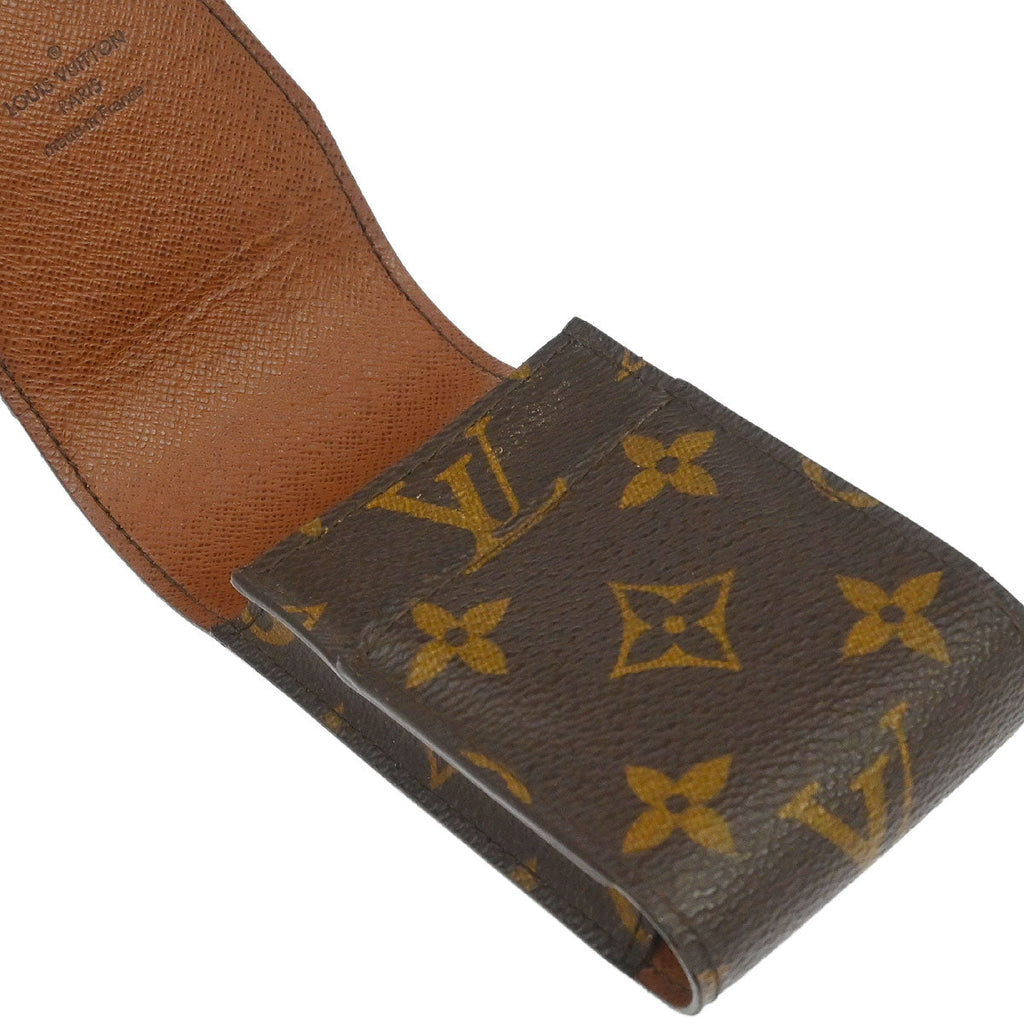 Louis Vuitton Monogram Etui Cigarette Case M63024 Small Good