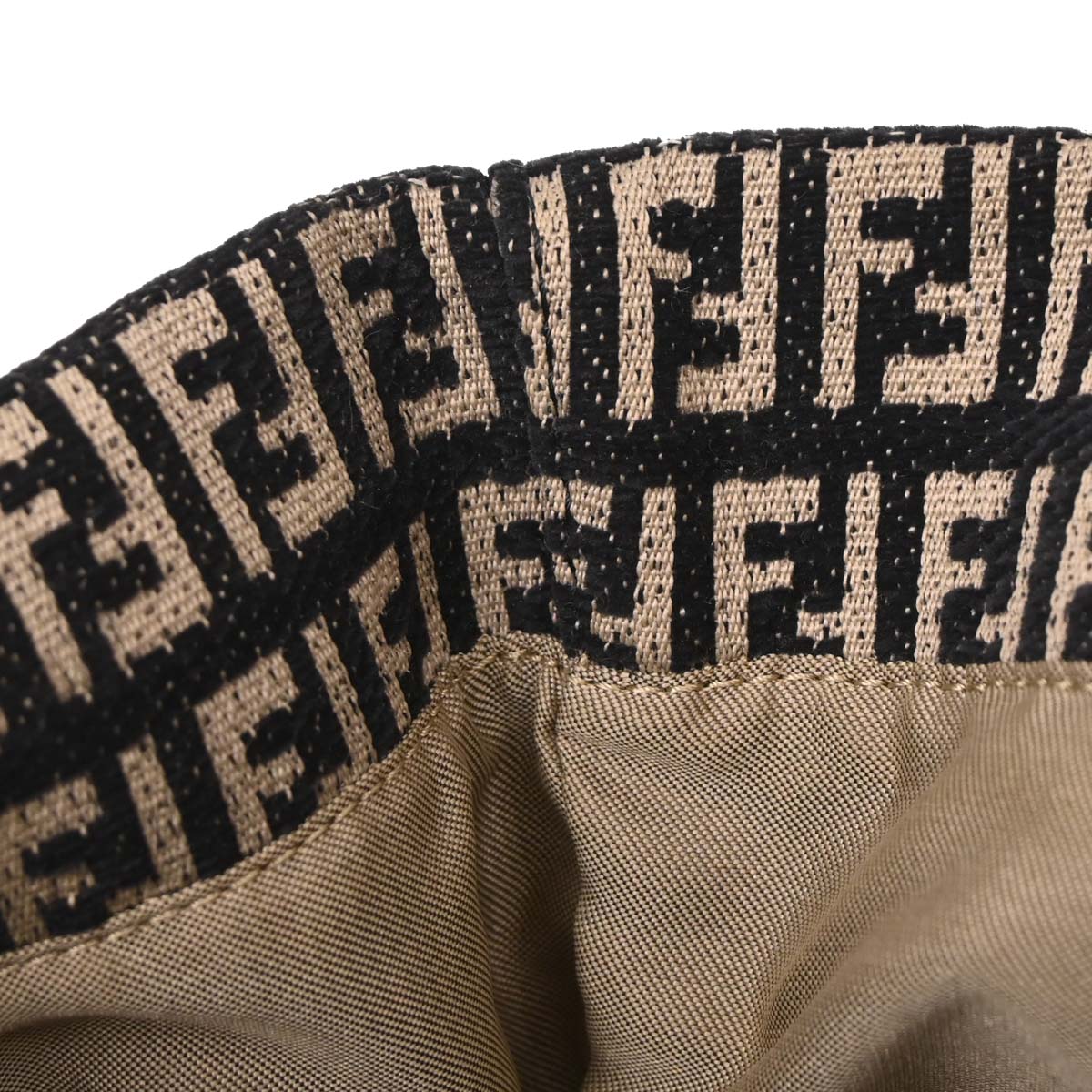 Fendi Black Zucchino Tote Handbag