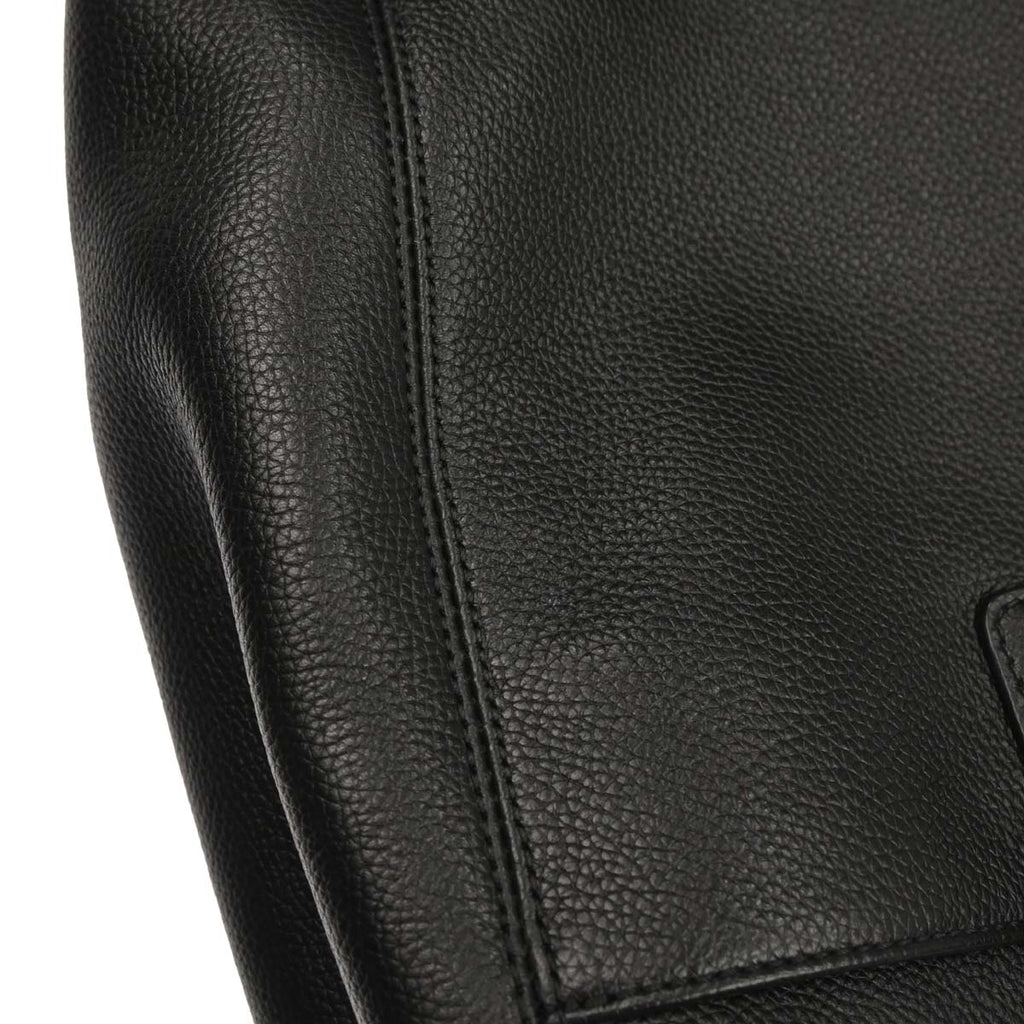 Chanel Black Calfskin Cerf Executive Tote 2way Shoulder Bag
