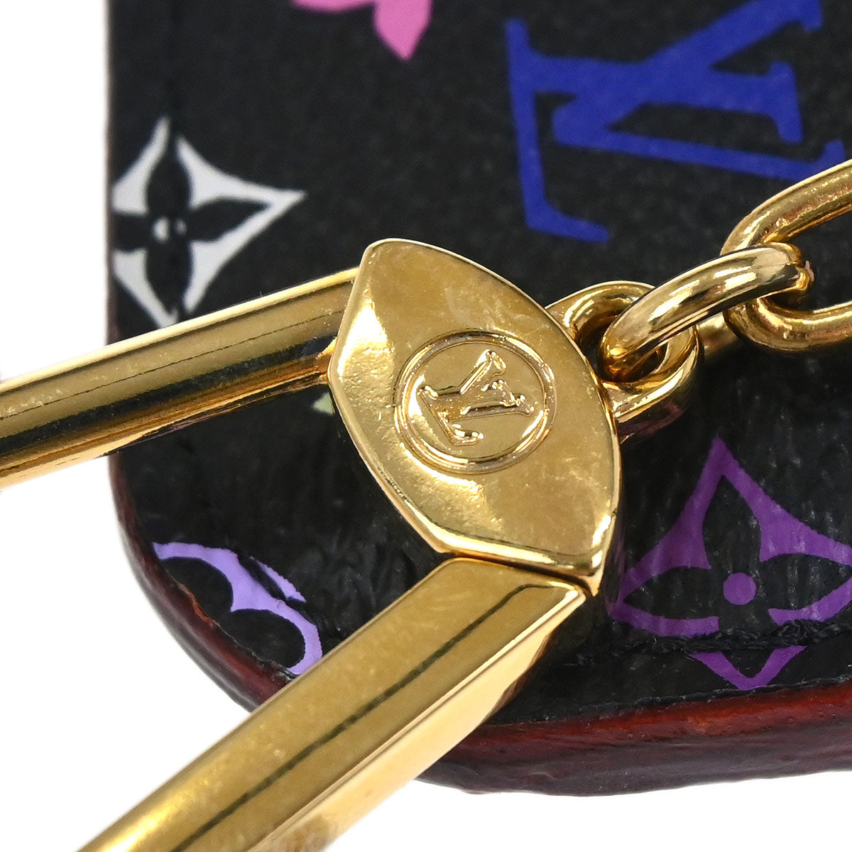 Louis Vuitton Multicolor Pochette Cles Coin Case Wallet M93735
