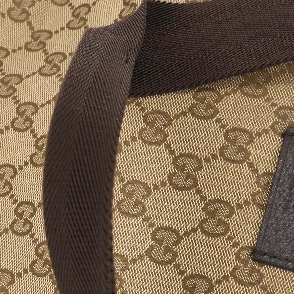 Gucci Beige Canvas GG 2way Shoulder Tote Handbag