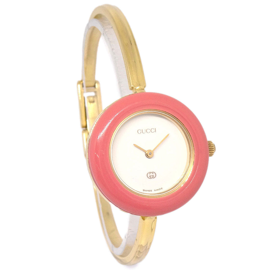 Gucci 11/12 Change Bezel Chameleon Quartz Watch SS