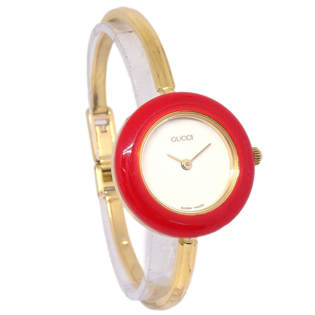 Gucci 11/12.2 Change Bezel Chameleon Quartz Watch SS