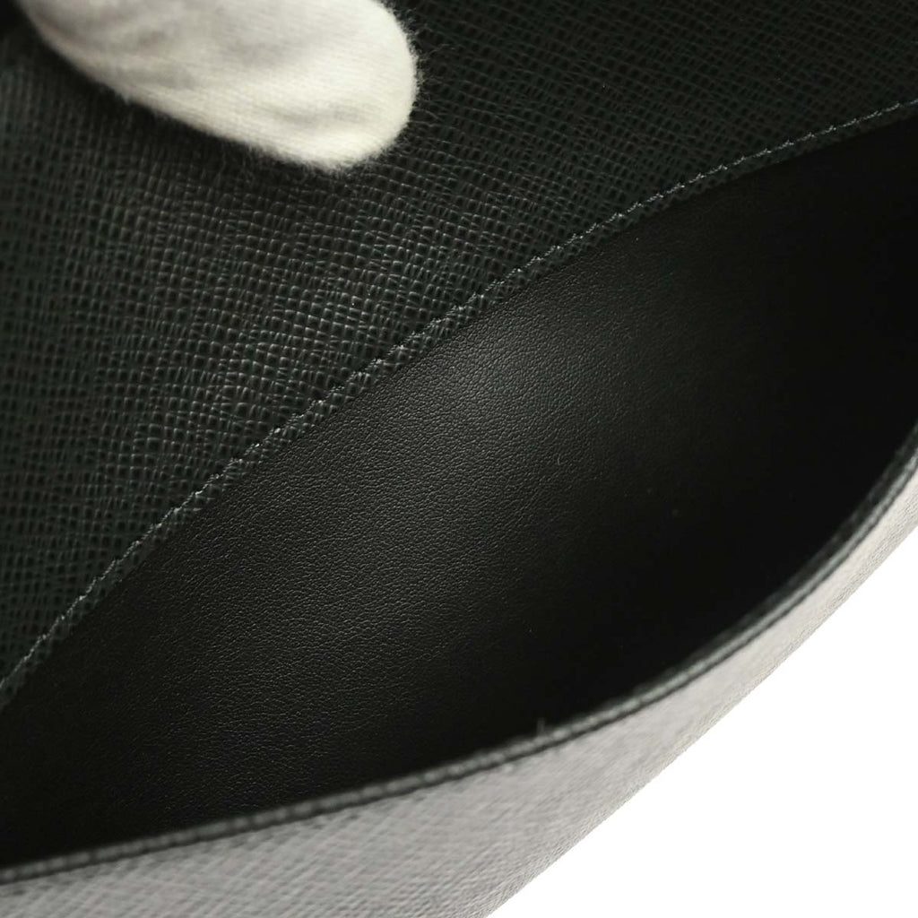 Louis Vuitton Black Taiga Baikal Clutch Bag M30182