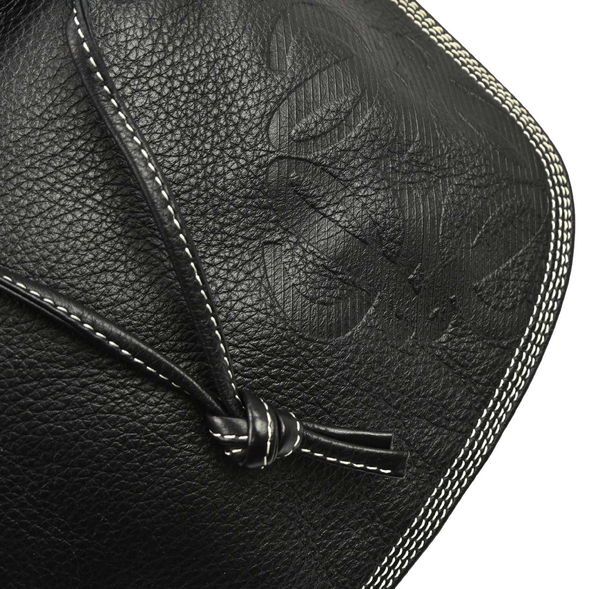 Loewe Black Leather Backpack