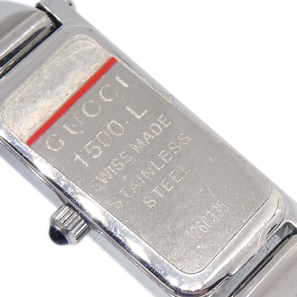 Gucci 1500L Quartz Watch SS