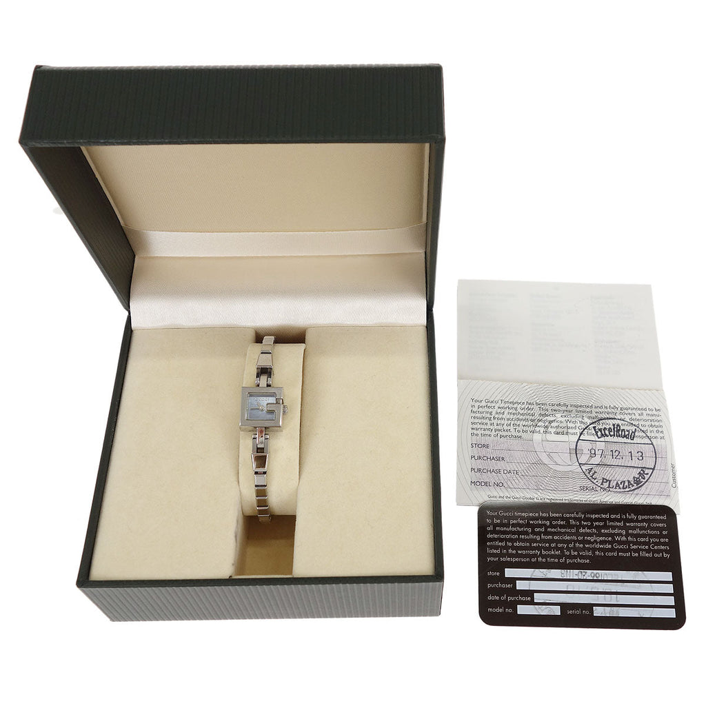 Gucci 102 G Mini Quartz Watch SS