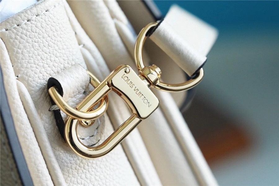 Louis Vuitton Pochette Metis Monogram Empreinte White For Women, WomenÃƒÂ¢Ã¢â€šÂ¬Ã¢â€žÂ¢s Handbags, Shoulder Bags And Crossbody Bags 9.8in/25cm Louis VuittonÃƒâ€šÃ‚Â 