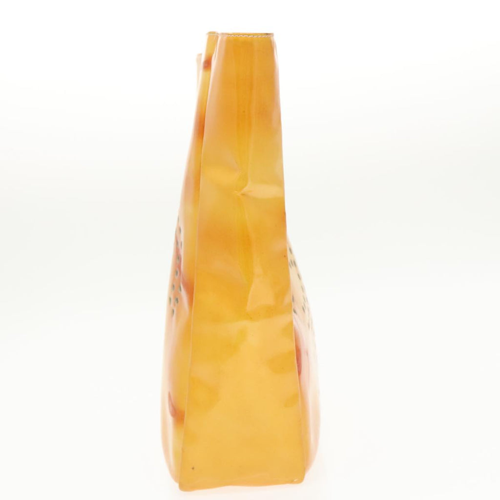 Chanel Yellow Patent Leather Handbag