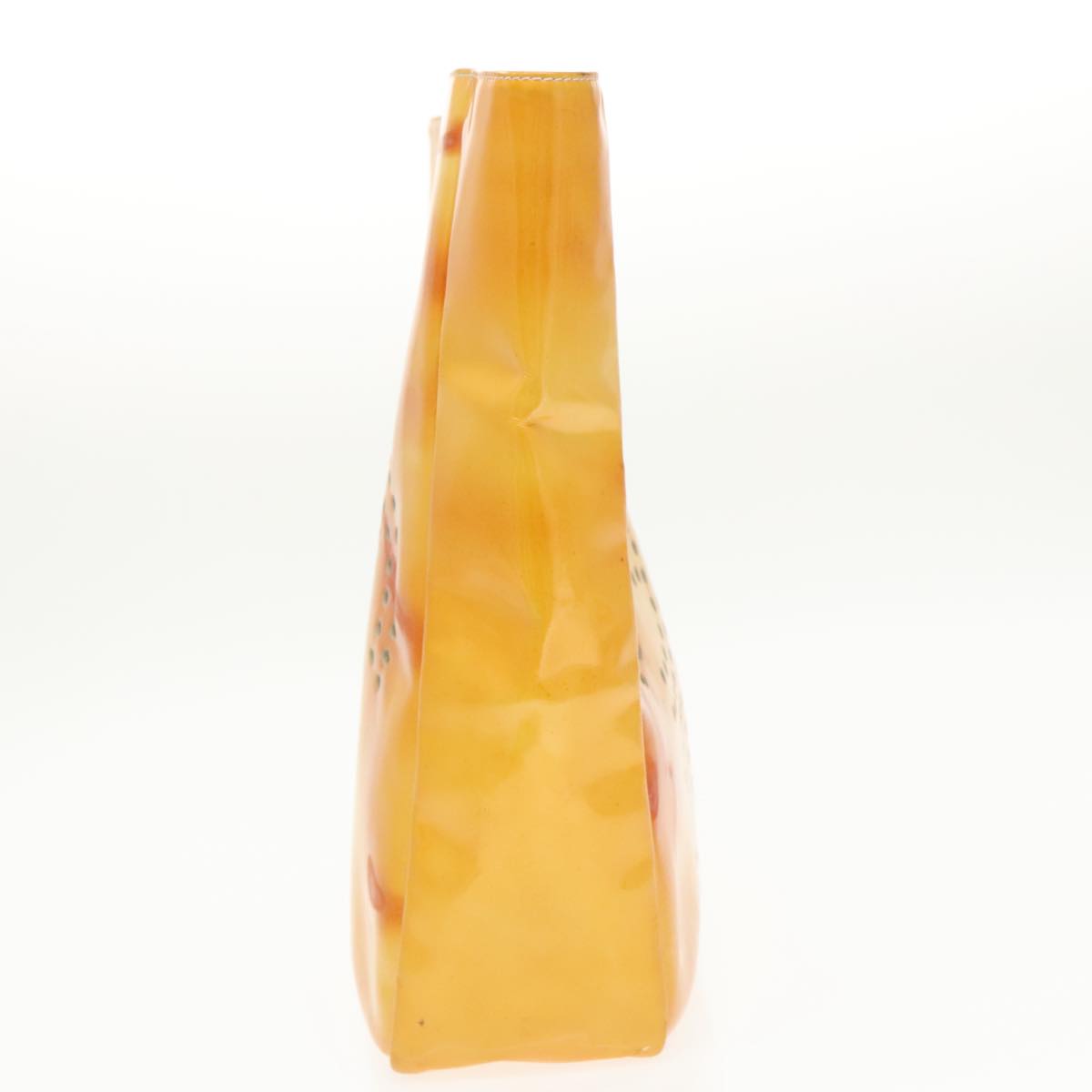 Chanel Yellow Patent Leather Handbag