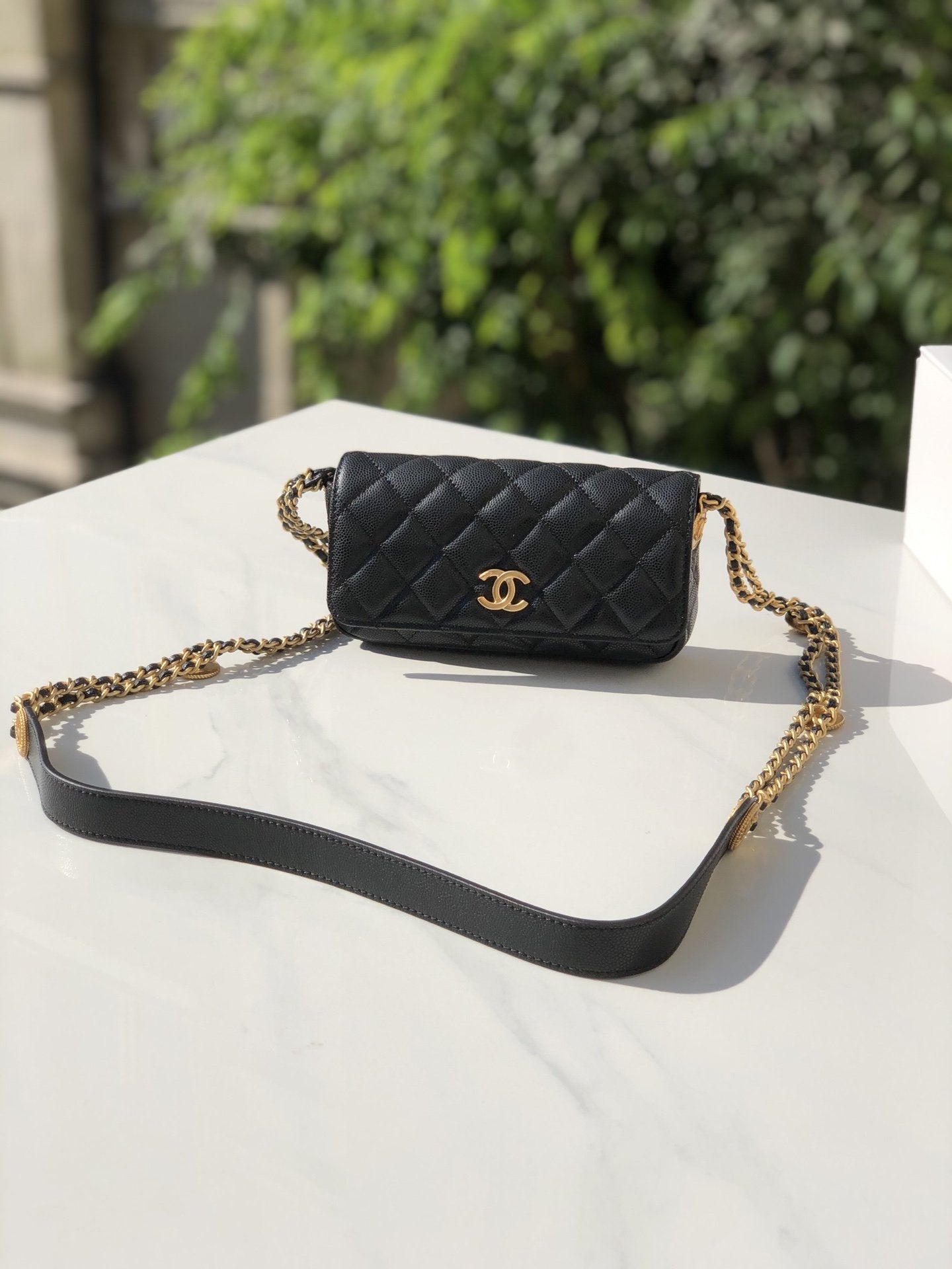 ChanelSmall Flap Bags Gold Hardware Black For Women, Women’s Handbags, Shoulder Bags 7.5in/19.2cm