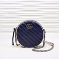 Marmont Mini Round Shoulder Bag Blue For Women 7in/18cm Glami