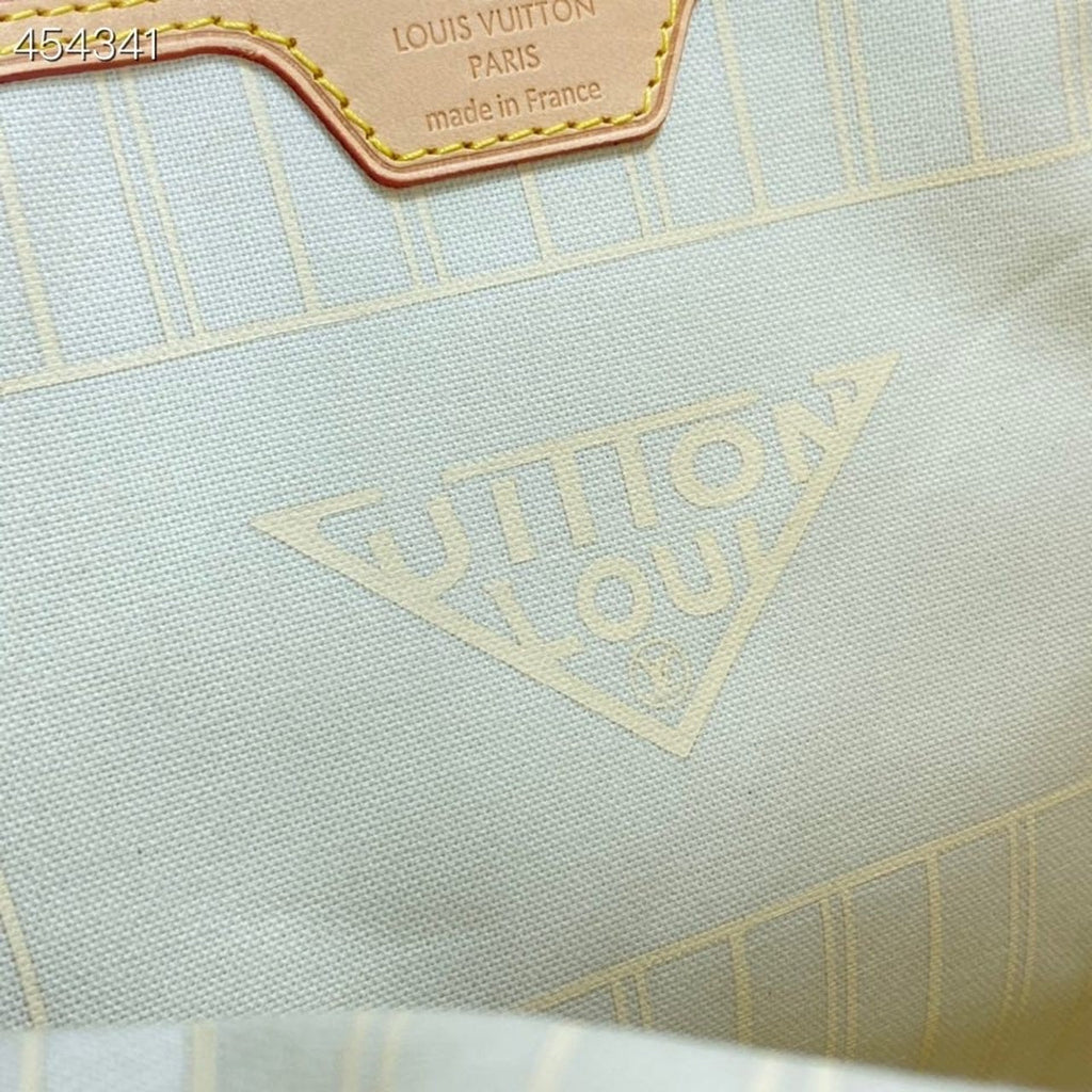 Louis Vuitton Neverfull MM Tote Bag Monogram Giant Canvas Blue For Women,  Shoulder Bags 12.2in/31cm Louis Vuitton M45678
