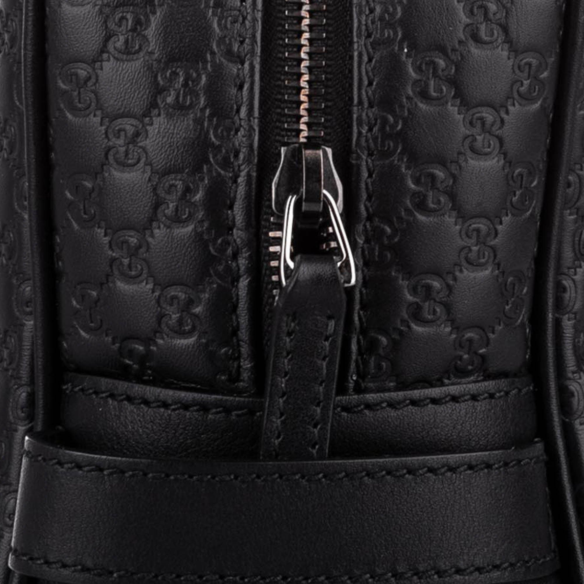 Gucci Black Microguccissima Clutch
