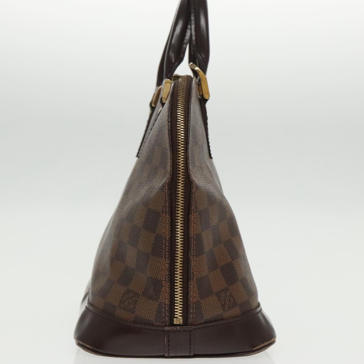 Louis Vuitton Vintage Alma Handbag Damier Brown Canvas Handbag