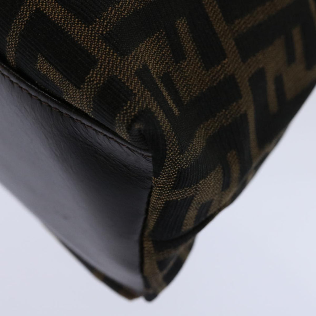 Fendi Zucca Brown Canvas Handbag