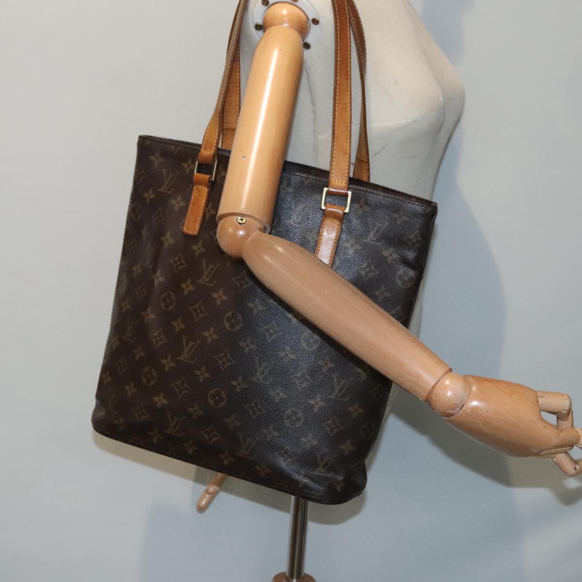 Louis Vuitton Vavin Brown Canvas Tote Bag
