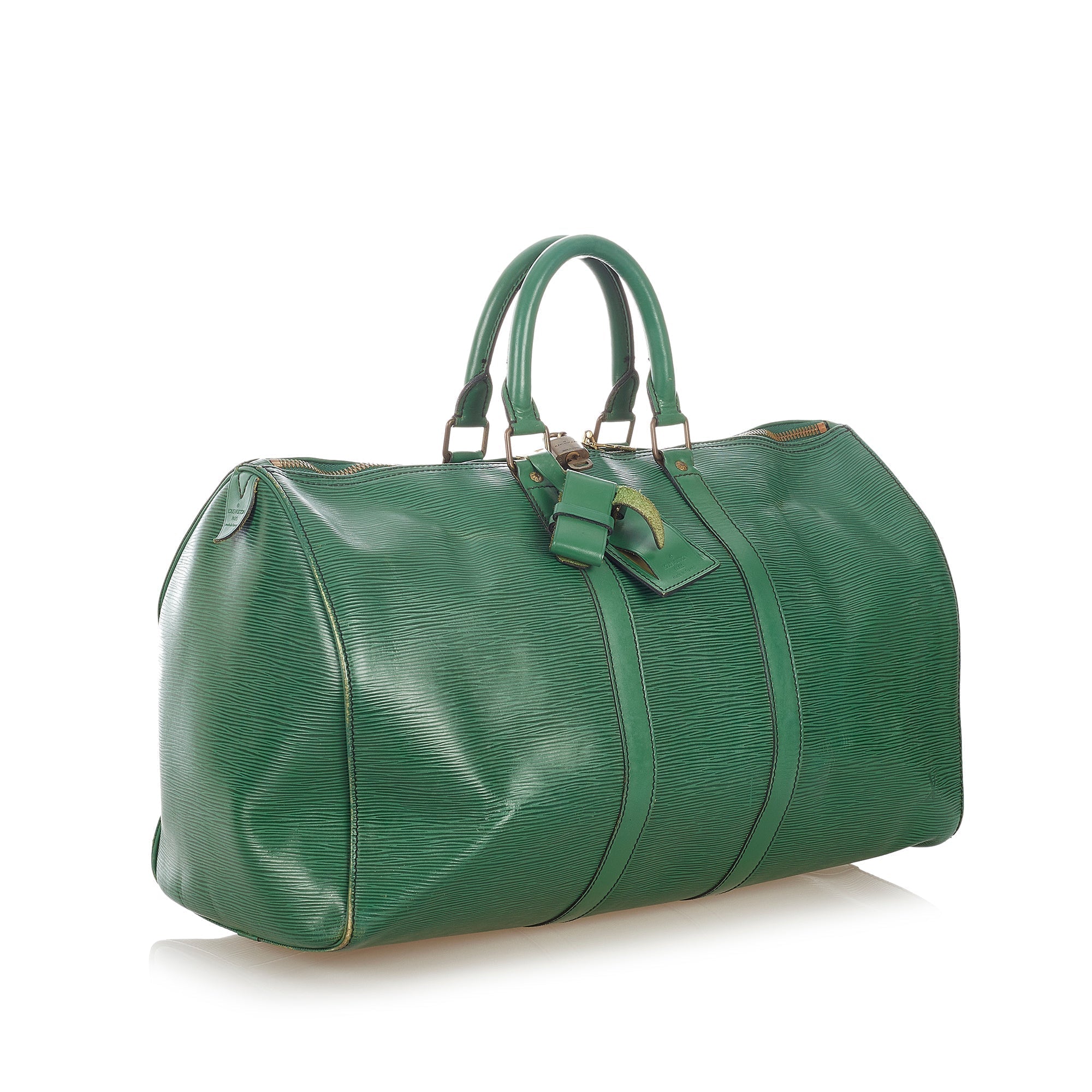 Louis Vuitton Keepall 50 Green Epi