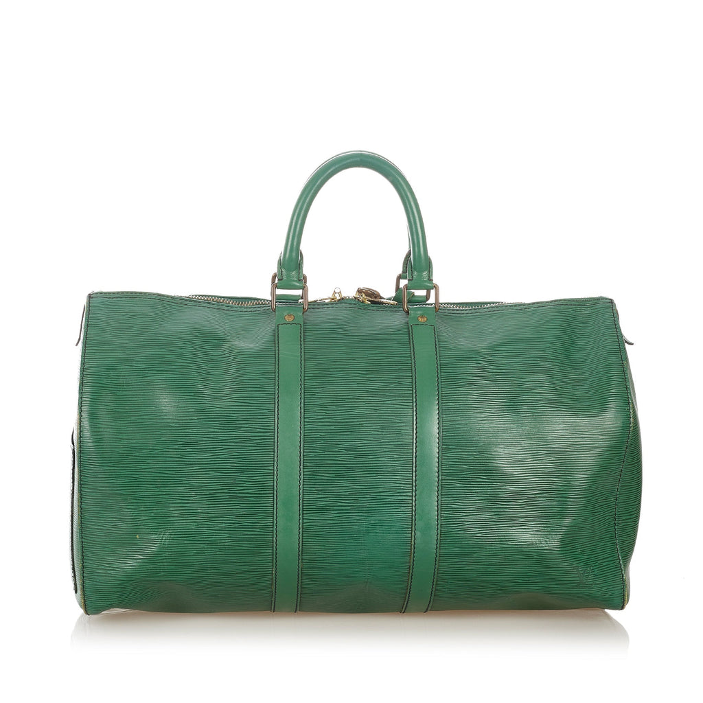 Louis Vuitton Keepall 50 Green Epi