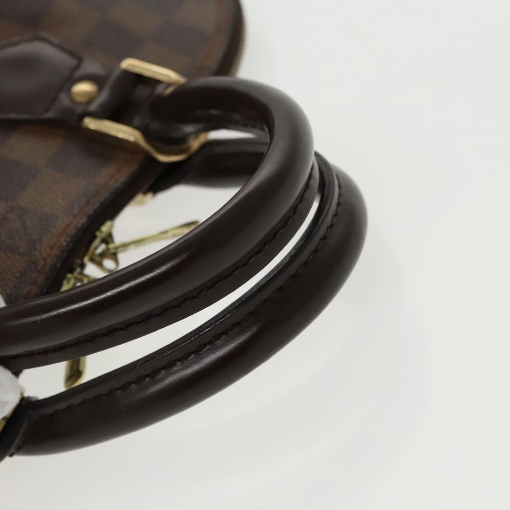 Louis Vuitton Vintage Alma Handbag Damier Brown Canvas Handbag
