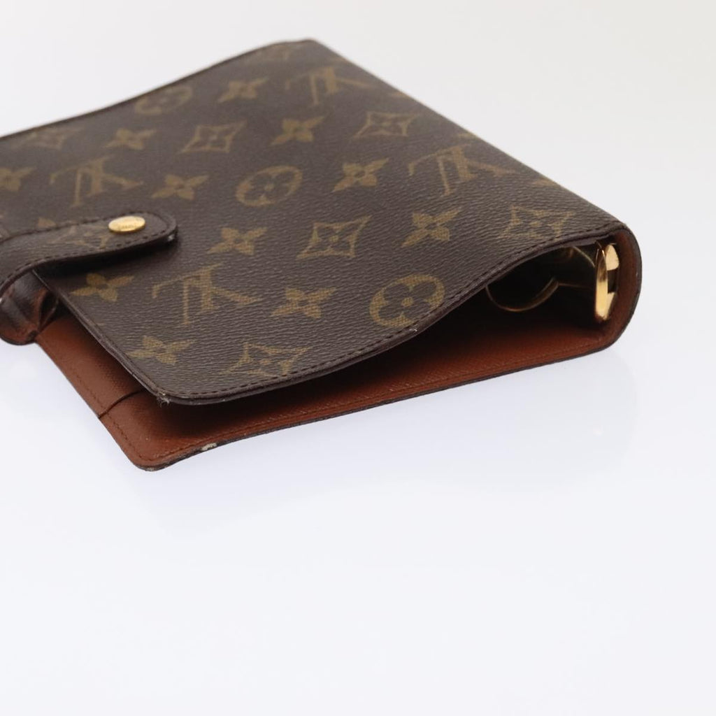 Louis Vuitton Agenda Cover Brown Canvas Wallet