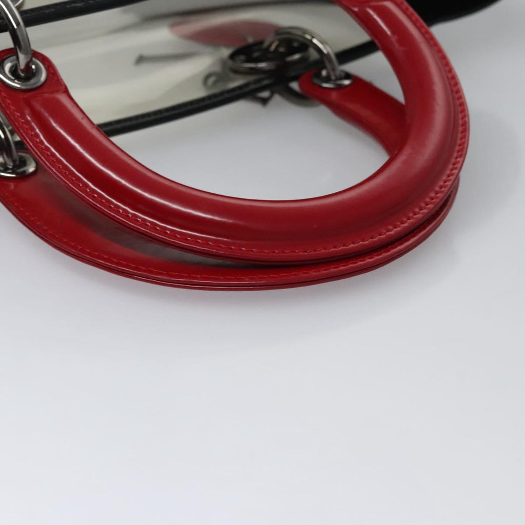 Christian Dior Lady Dior Bag Transparent Pvc Handbag (Pre-Owned)