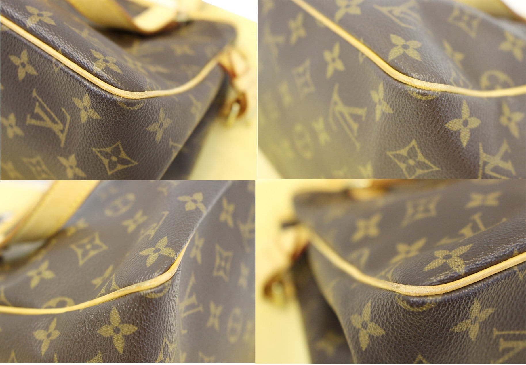 LOUIS VUITTON Batignolles Vertical Monogram Canvas  Tote Handbag
