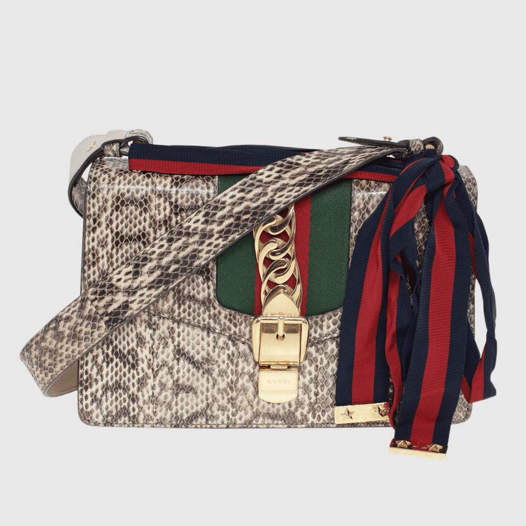 Multicolor Snakeskin Small SyLouis Vuittonie Shoulder Bag