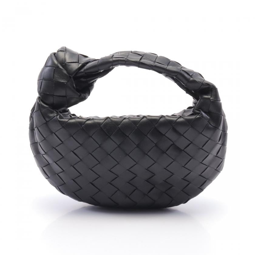 Bottega Veneta Mini JoDiore Handbag, Leather, Black