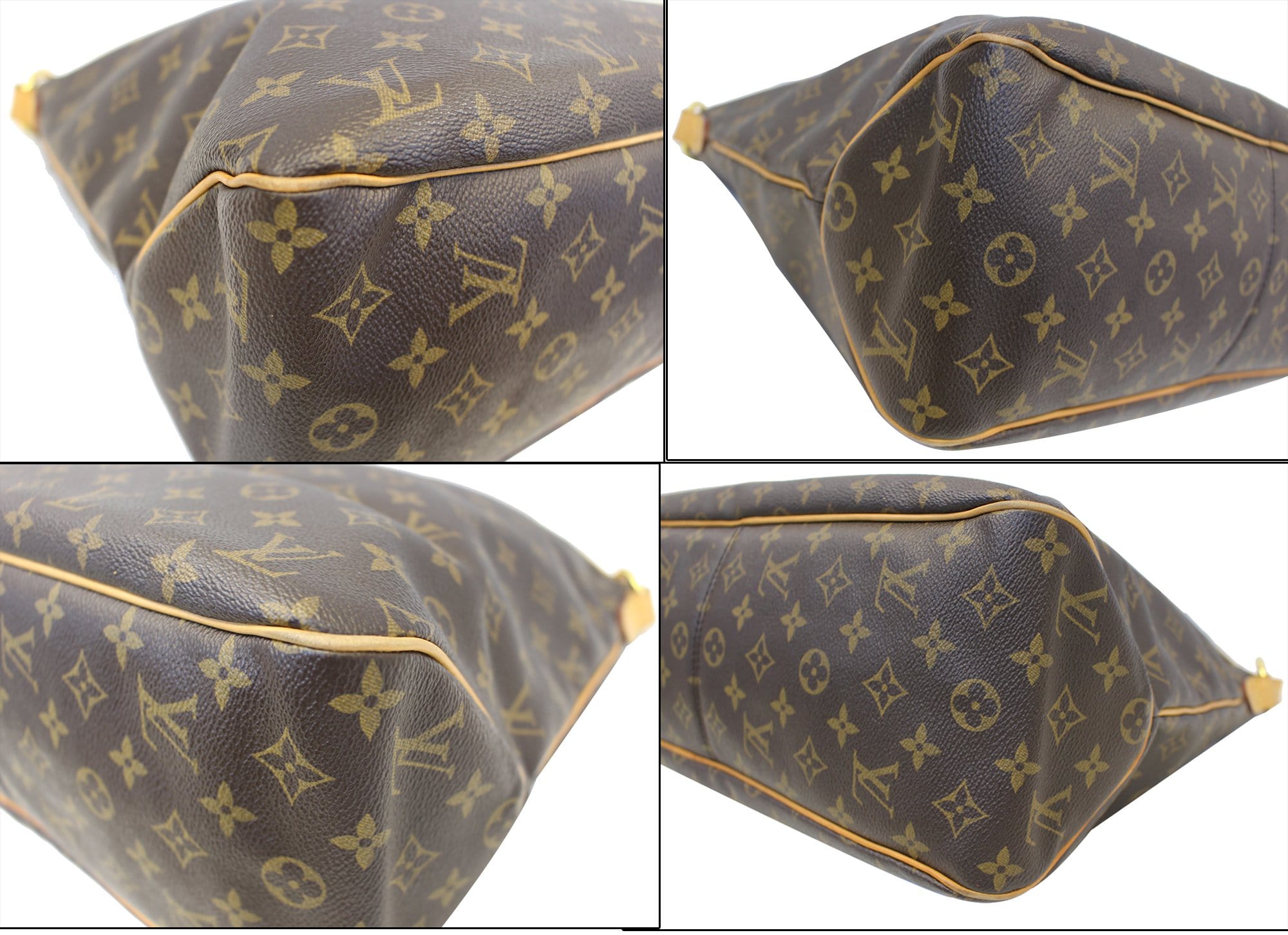 LOUIS VUITTON Monogram Canvas Delightful MM Shoulder Bag