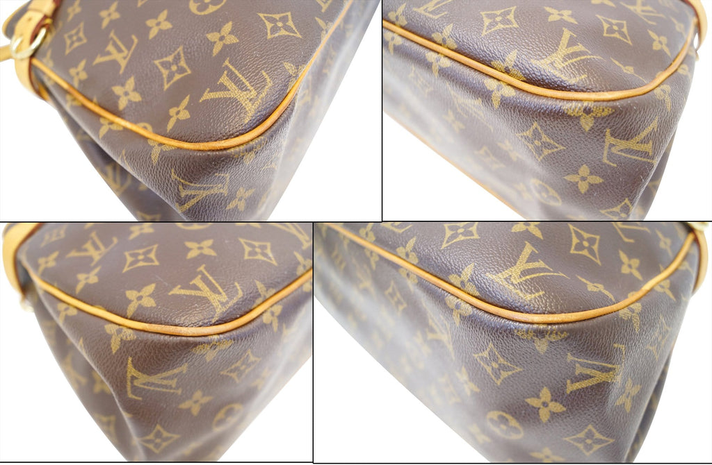 LOUIS VUITTON Monogram Canvas Batignolles Horizontal Shoulder Tote Bag