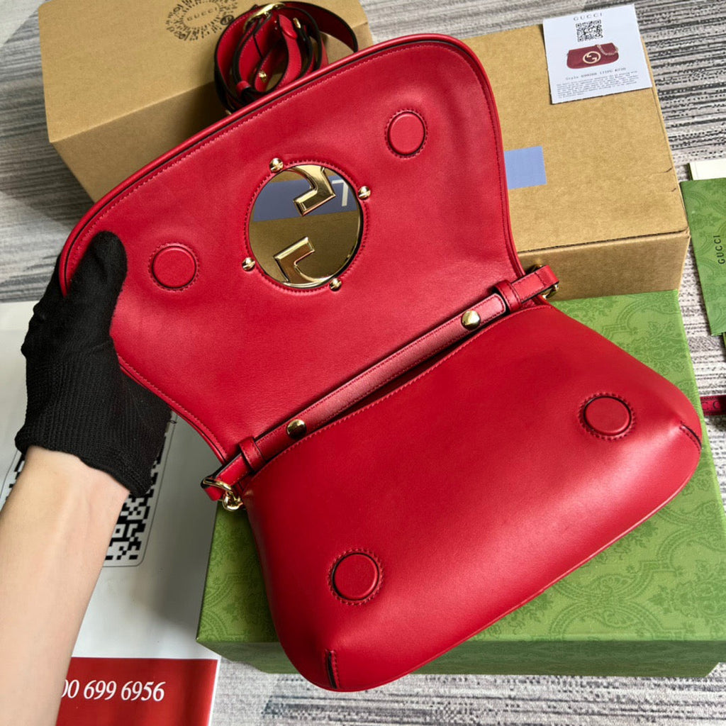 BlonGLAMIe Shoulder Bag Red For Women, Women’s Bags 11in/28cm GlamiÃ¢â‚¬Å½