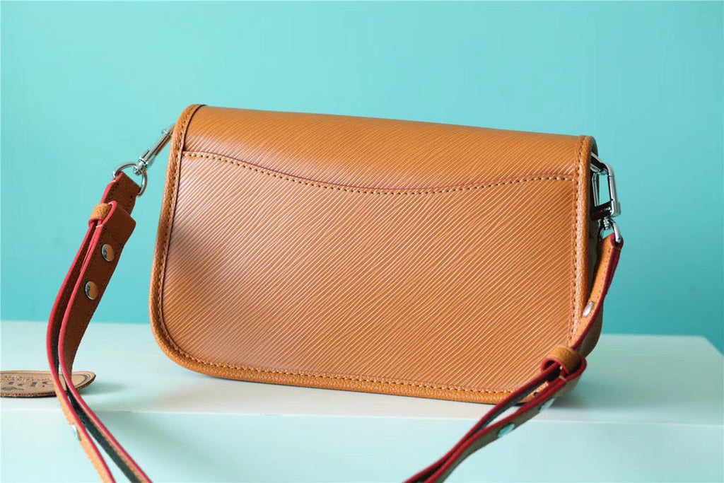 Louis Vuitton Buci Epi Gold Miel Brown For Women,  Shoulder And Crossbody Bags 24.5cm/9.6in Louis Vuitton M59459