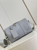 Louis Vuitton City Keepall Grey Aerogram For Women, WoBags, Crossbody Bags 10.6in/27cm Louis Vuitton M59328