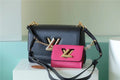 Louis Vuitton Twist MM Bag, Shoulder and Cross Body Bags For Women Black / Fuchsia 9.1in/23cm Louis Vuitton M59885