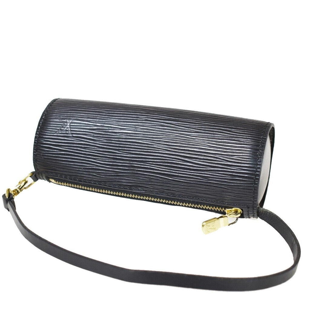 Louis Vuitton Soufflot  Leather Clutch Bag