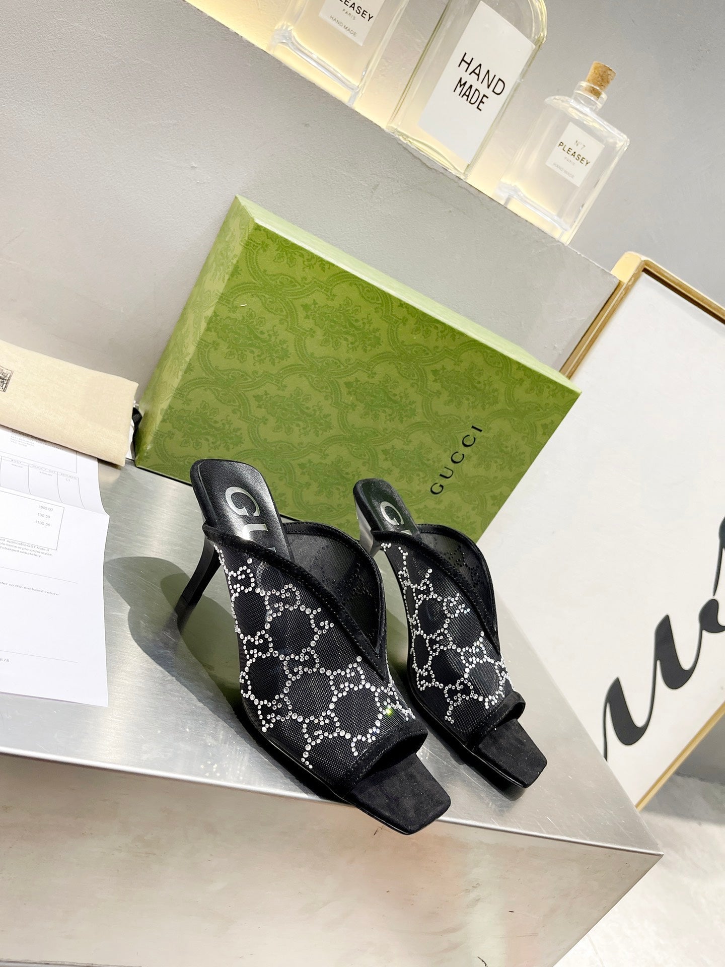 New 1:1 rep Gucci HIGH HEELS 043