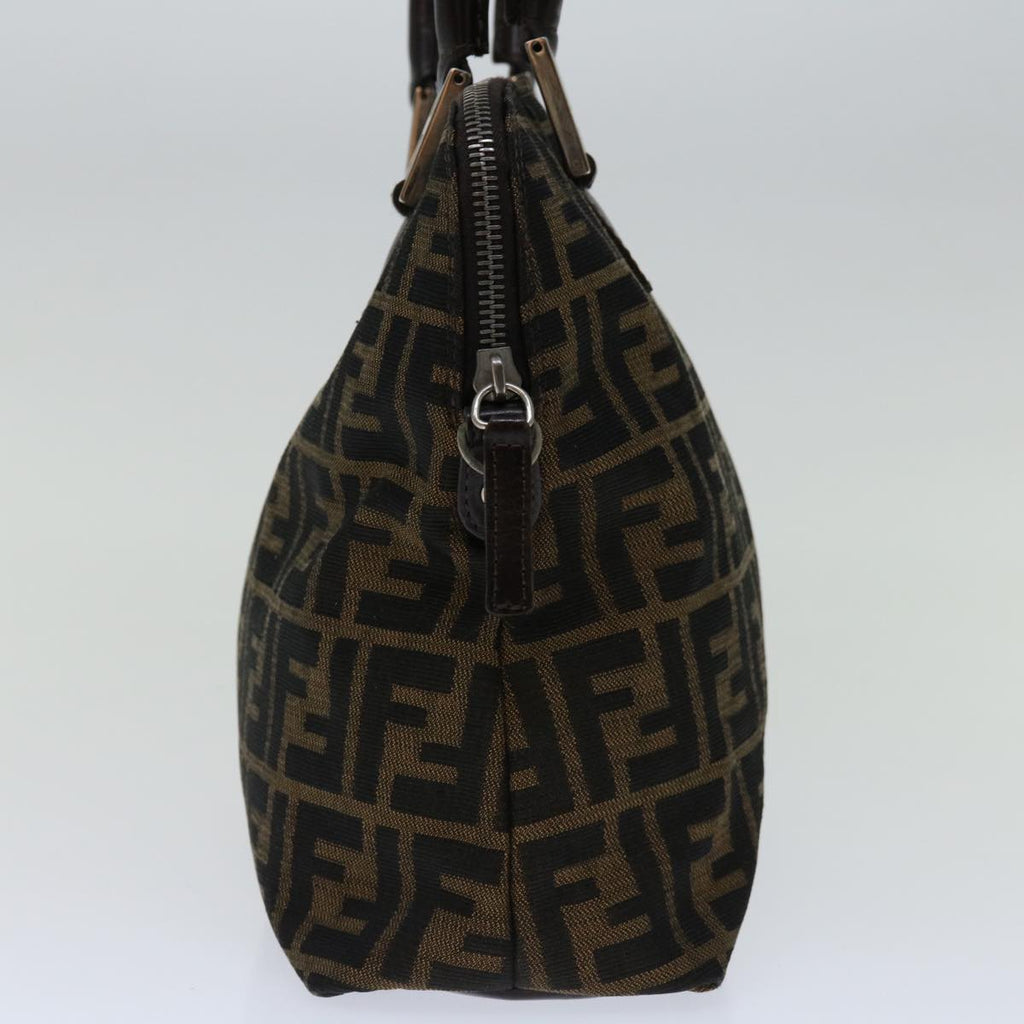 Fendi Zucca Brown Canvas Handbag