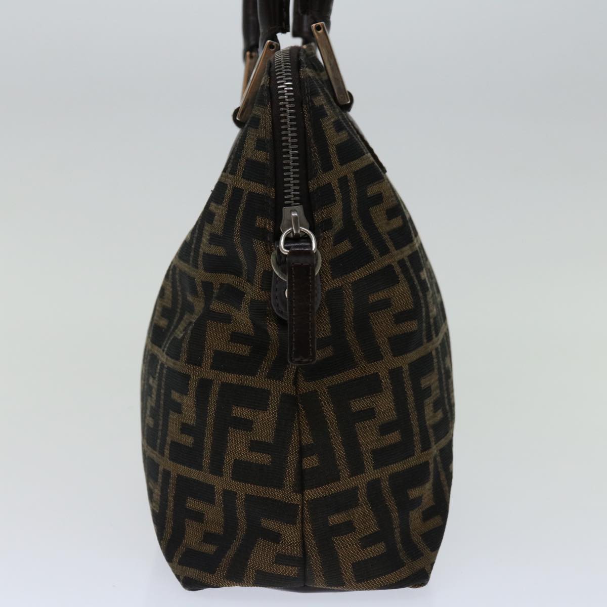 Fendi Zucca Brown Canvas Handbag
